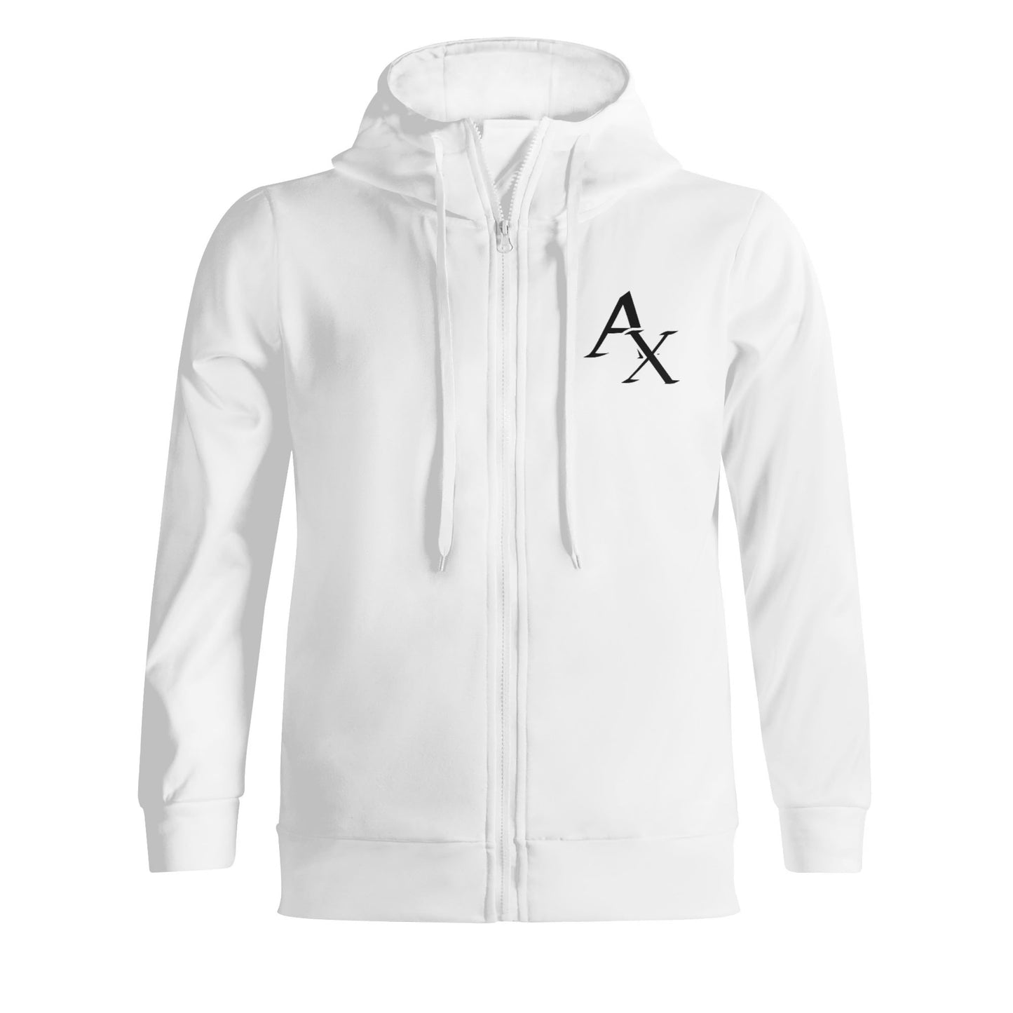 Adult Full Zip Turtleneck Hoodie Streetwear