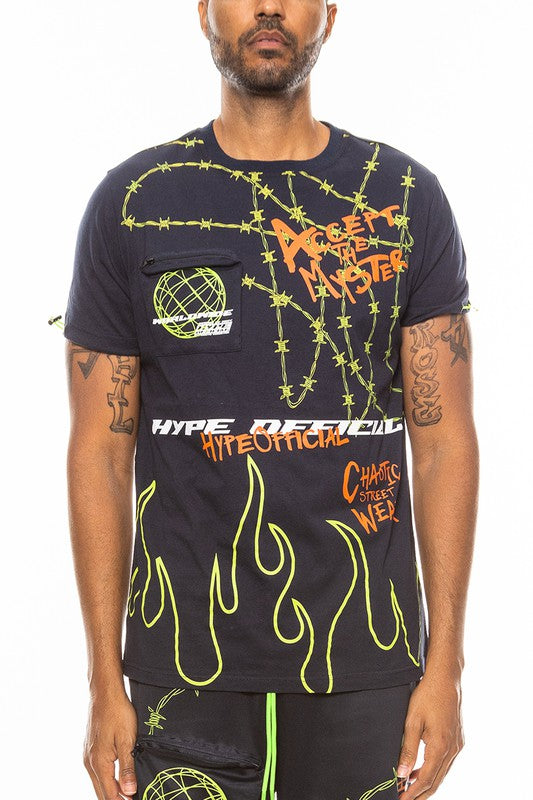 Mens: Print Tshirt