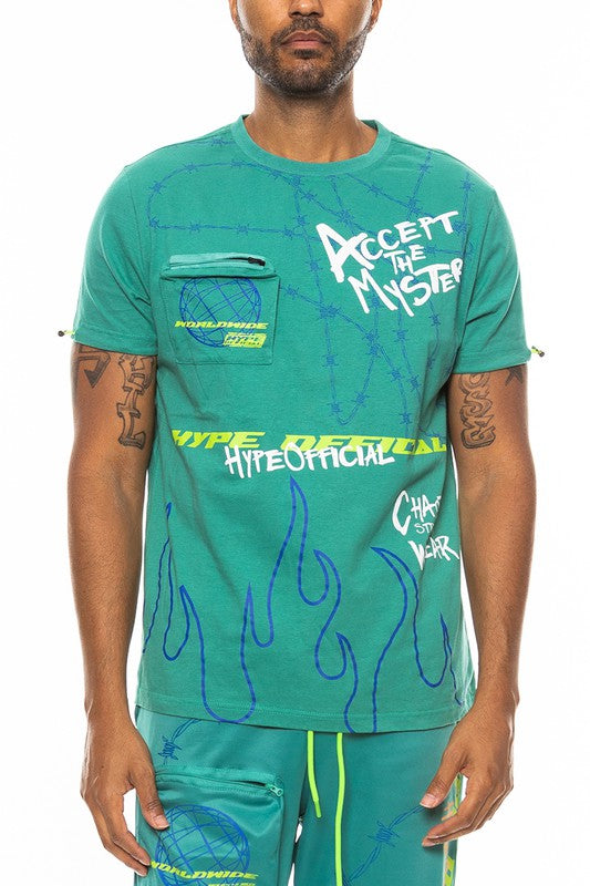 Mens: Print Tshirt