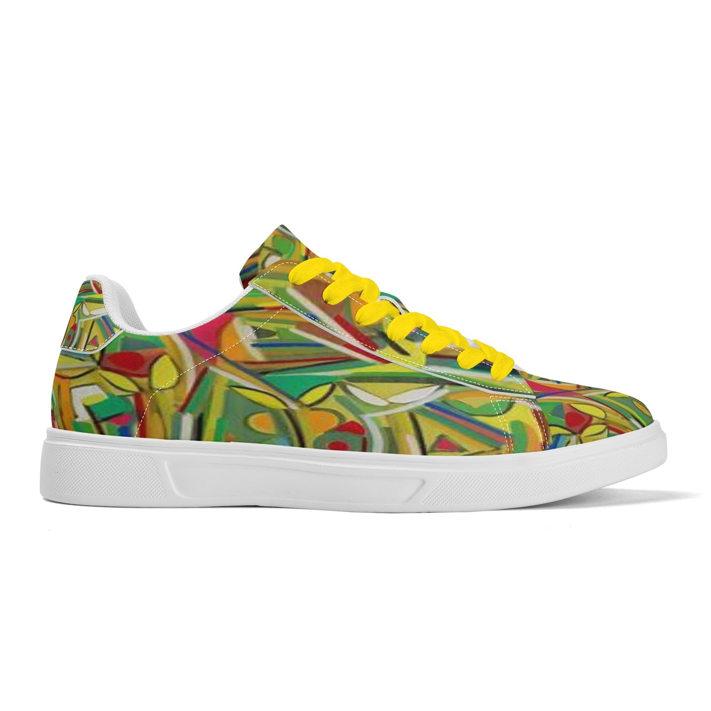 Sneakers: Adult Low Top Abstract Sneakers