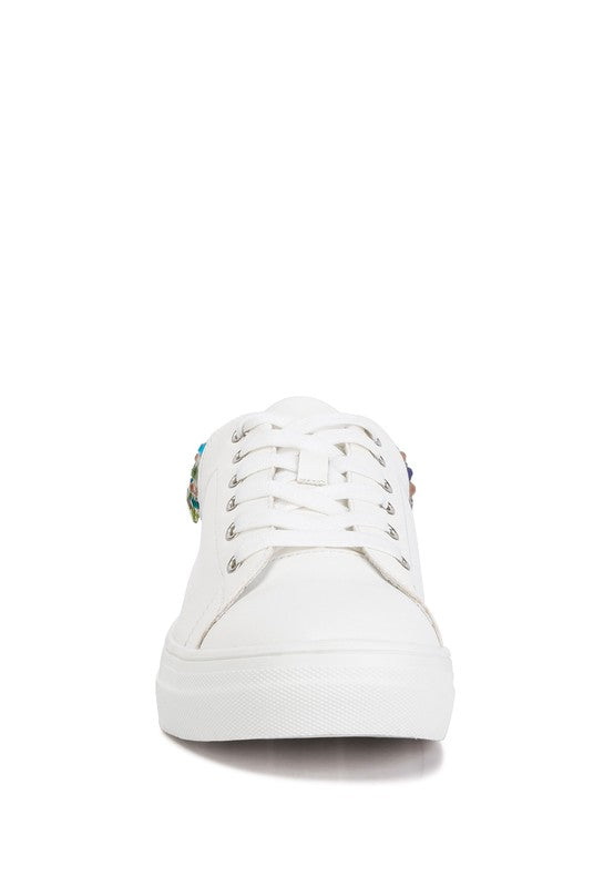 Shoes: Gems Diamante Embellished Sneakers