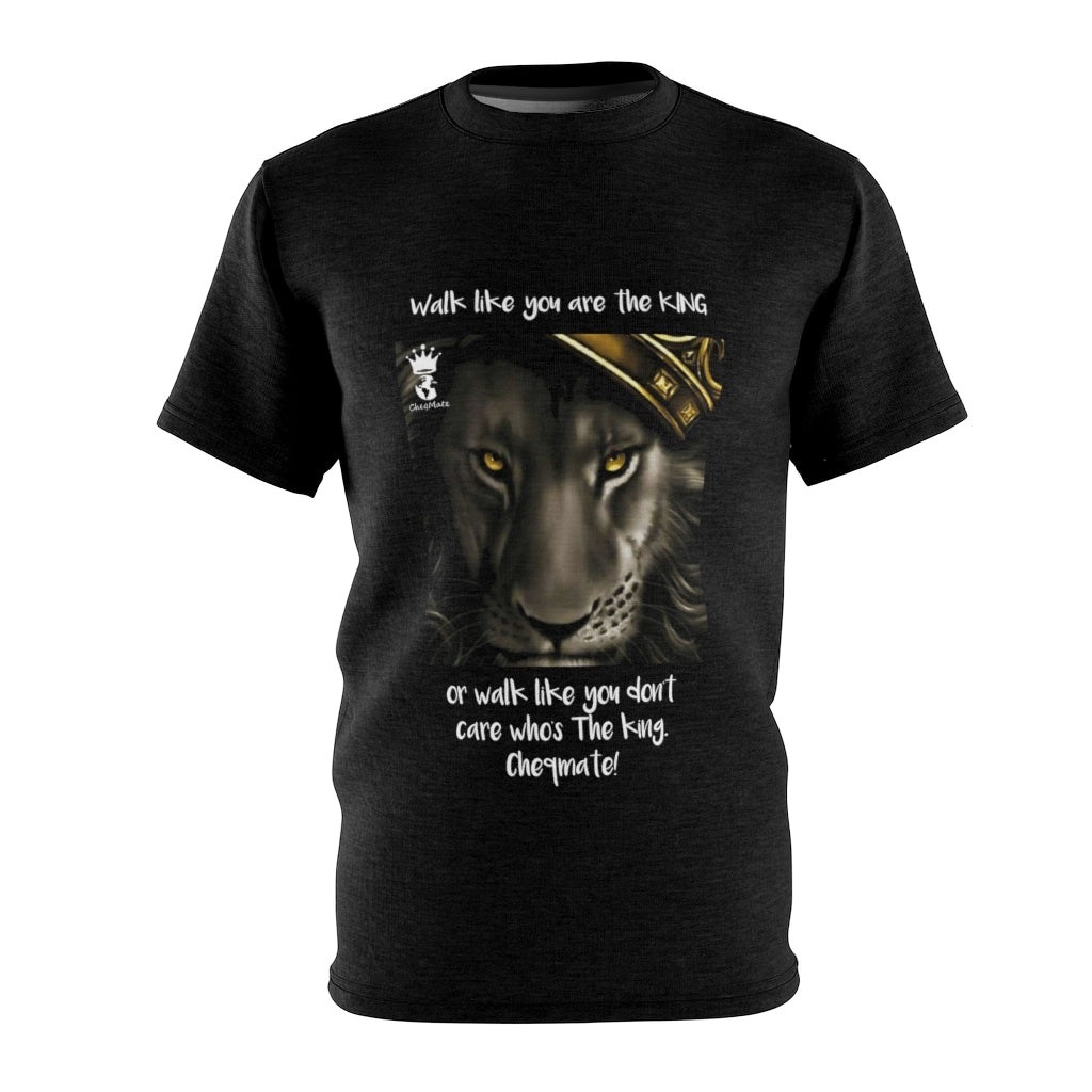 Menswear: CheqMate Lion Tee (behavior of a KING)