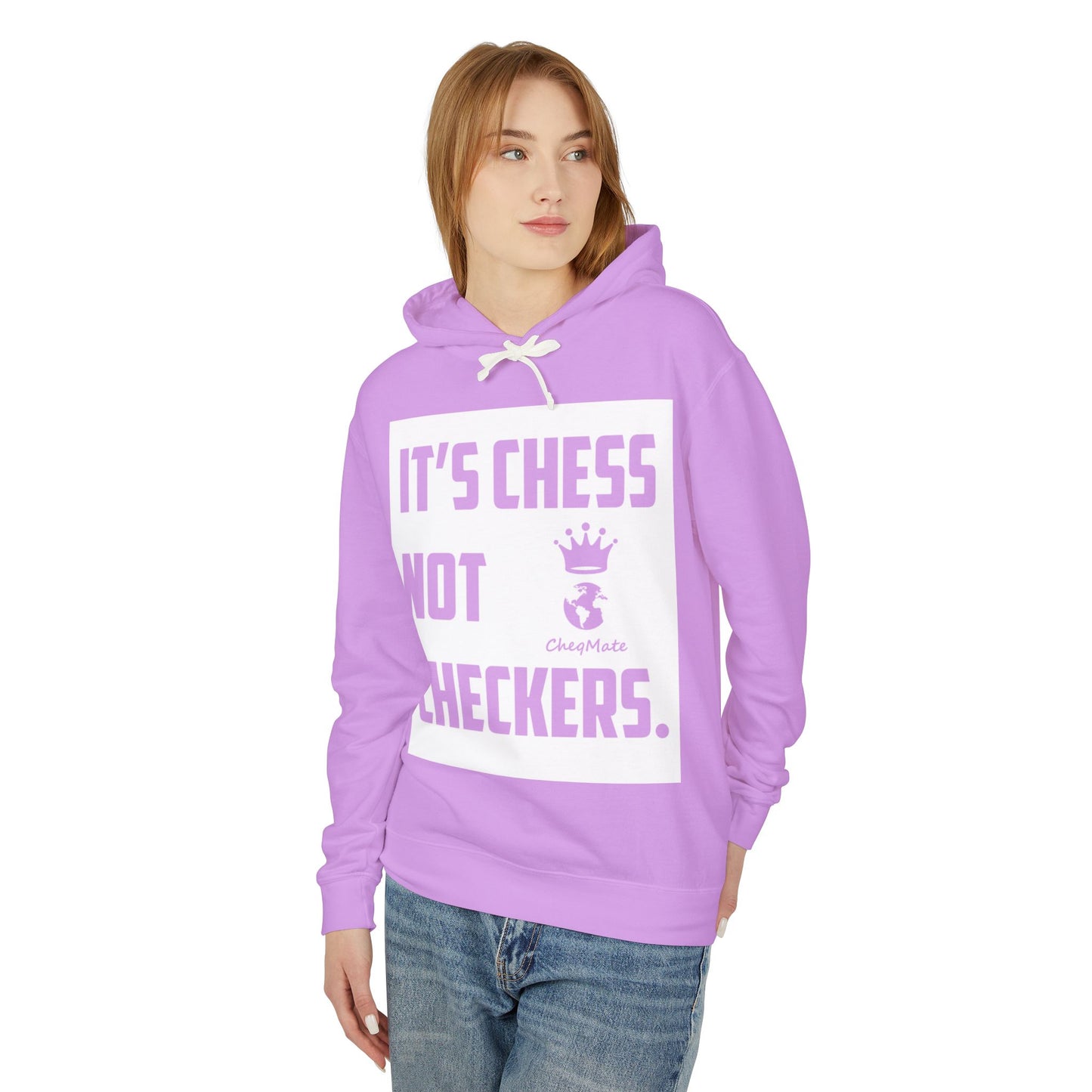 Chess Not Checkers Hoodie — "It’s Chess Not Checkers" Casual Chess Player Pullover
