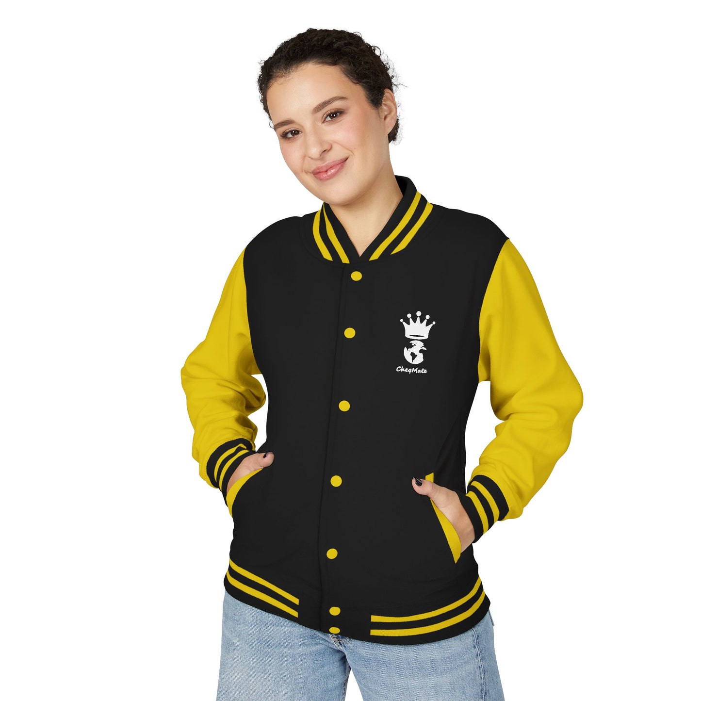 CheqMate Fashion: Letterman Jacket for Chess Players