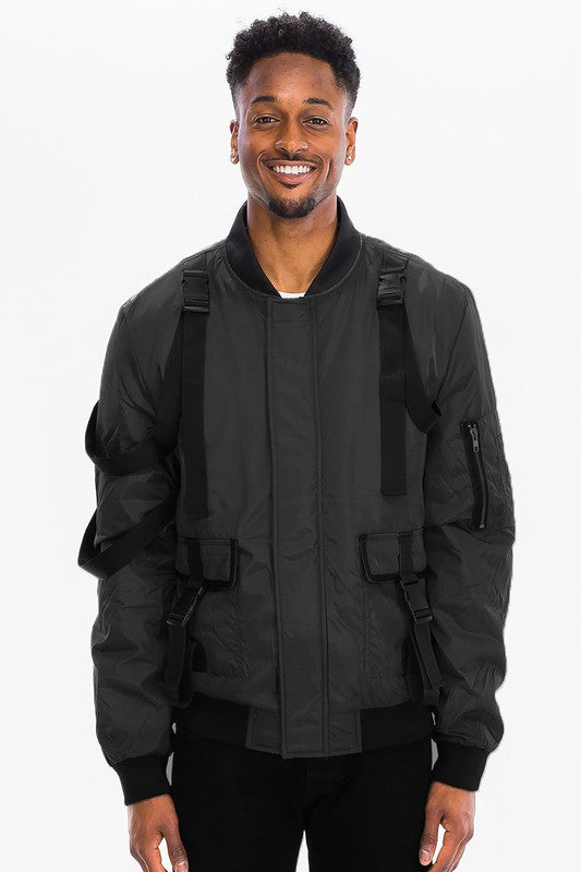 MENS: UTILITY STRAP JACKET