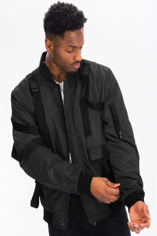 MENS: UTILITY STRAP JACKET