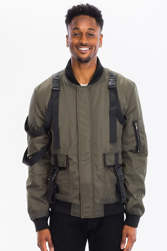 MENS: UTILITY STRAP JACKET