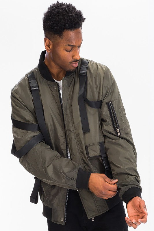 MENS: UTILITY STRAP JACKET