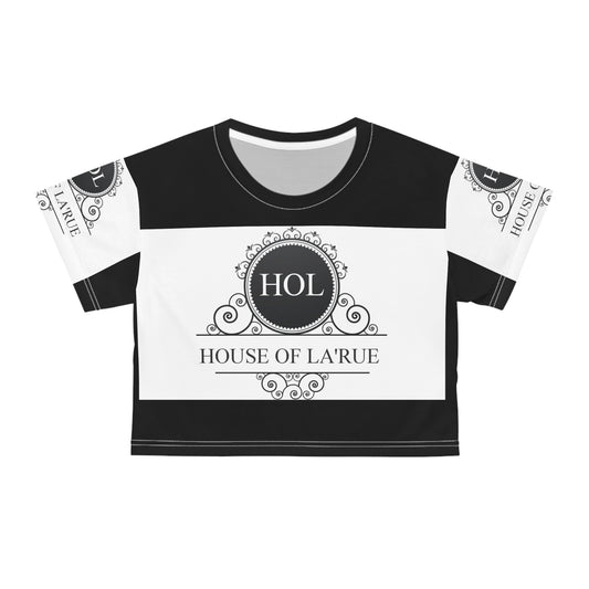 House of La'Rue Custom Crop Tee