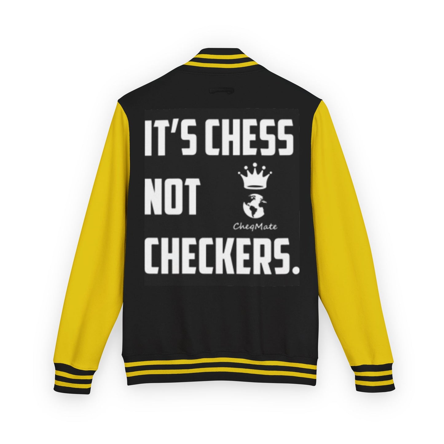 CheqMate Fashion: Letterman Jacket for Chess Players