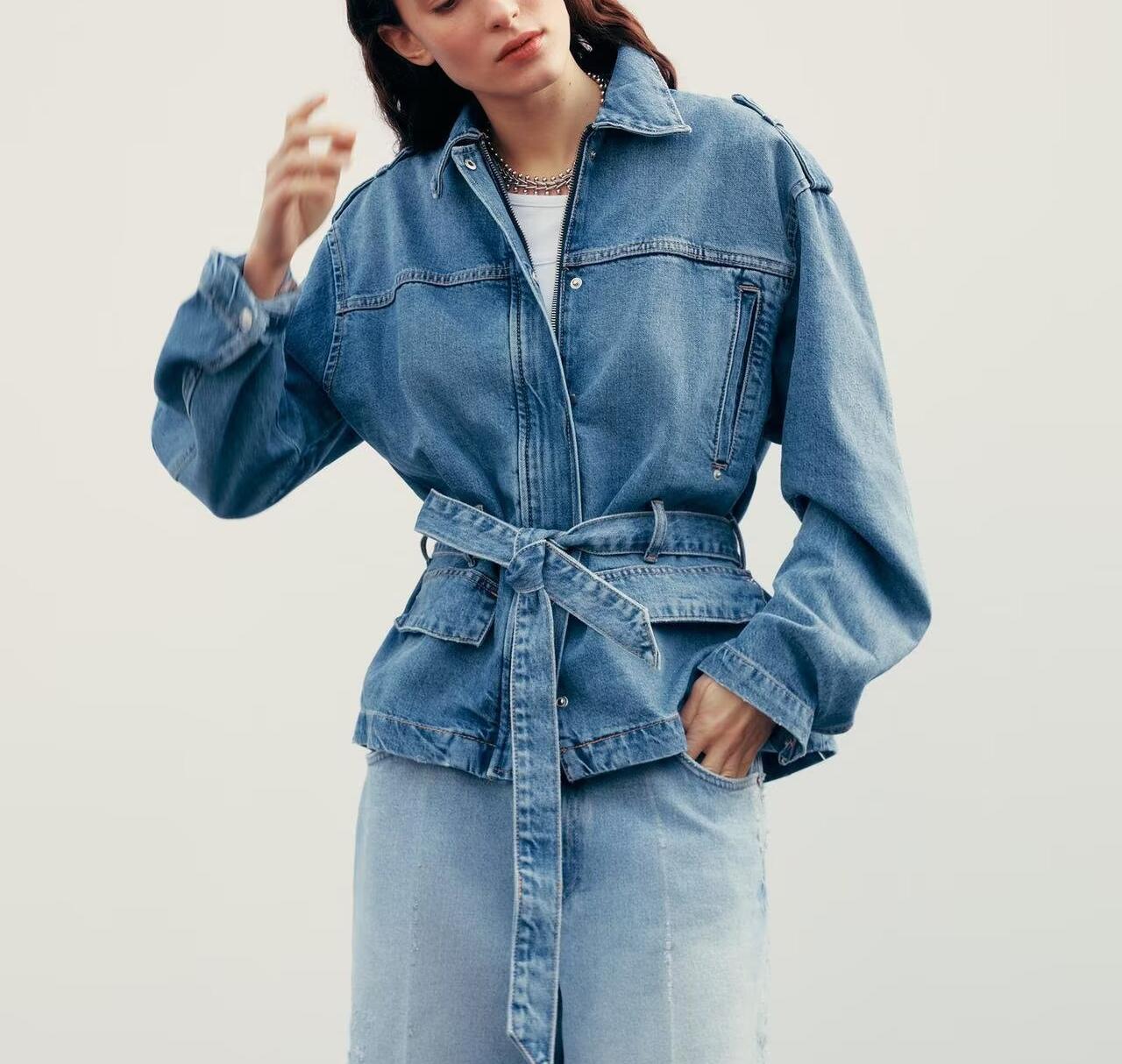 Jackets: Denim Shacket