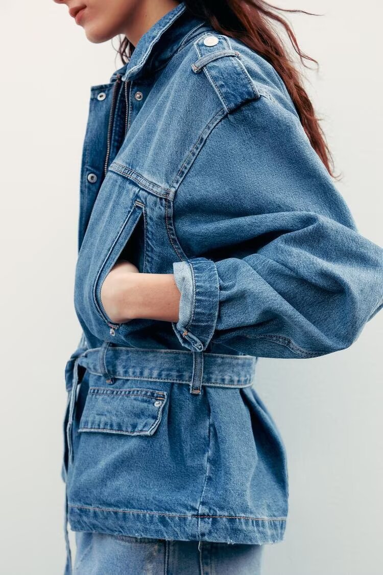 Jackets: Denim Shacket