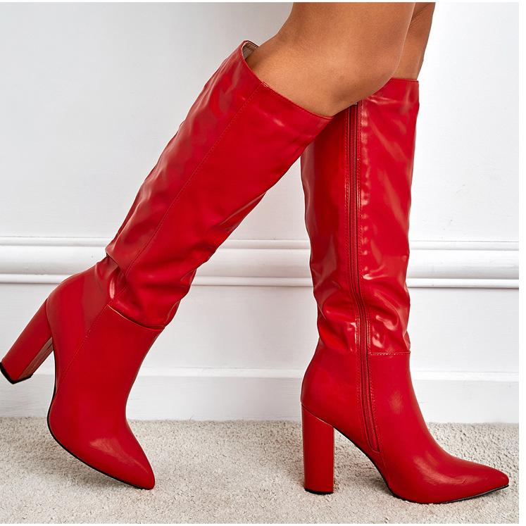 Shoes: Side Zipper Boots