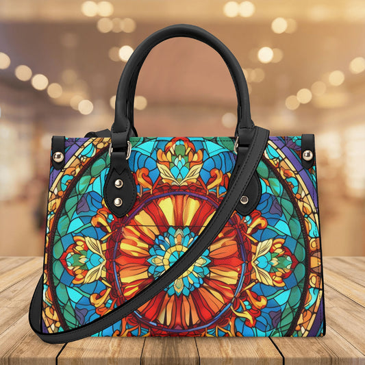Handbag: Custom Luxury Mosaic Design handbag with Shoulder Strap
