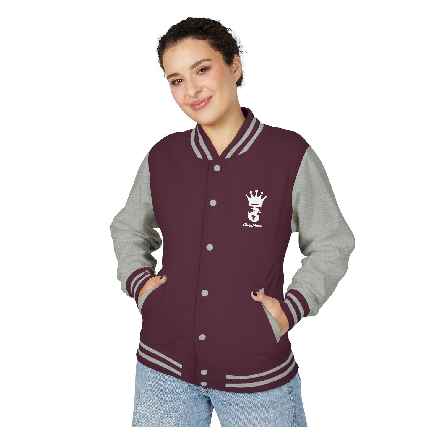 CheqMate Fashion: Letterman Jacket for Chess Players