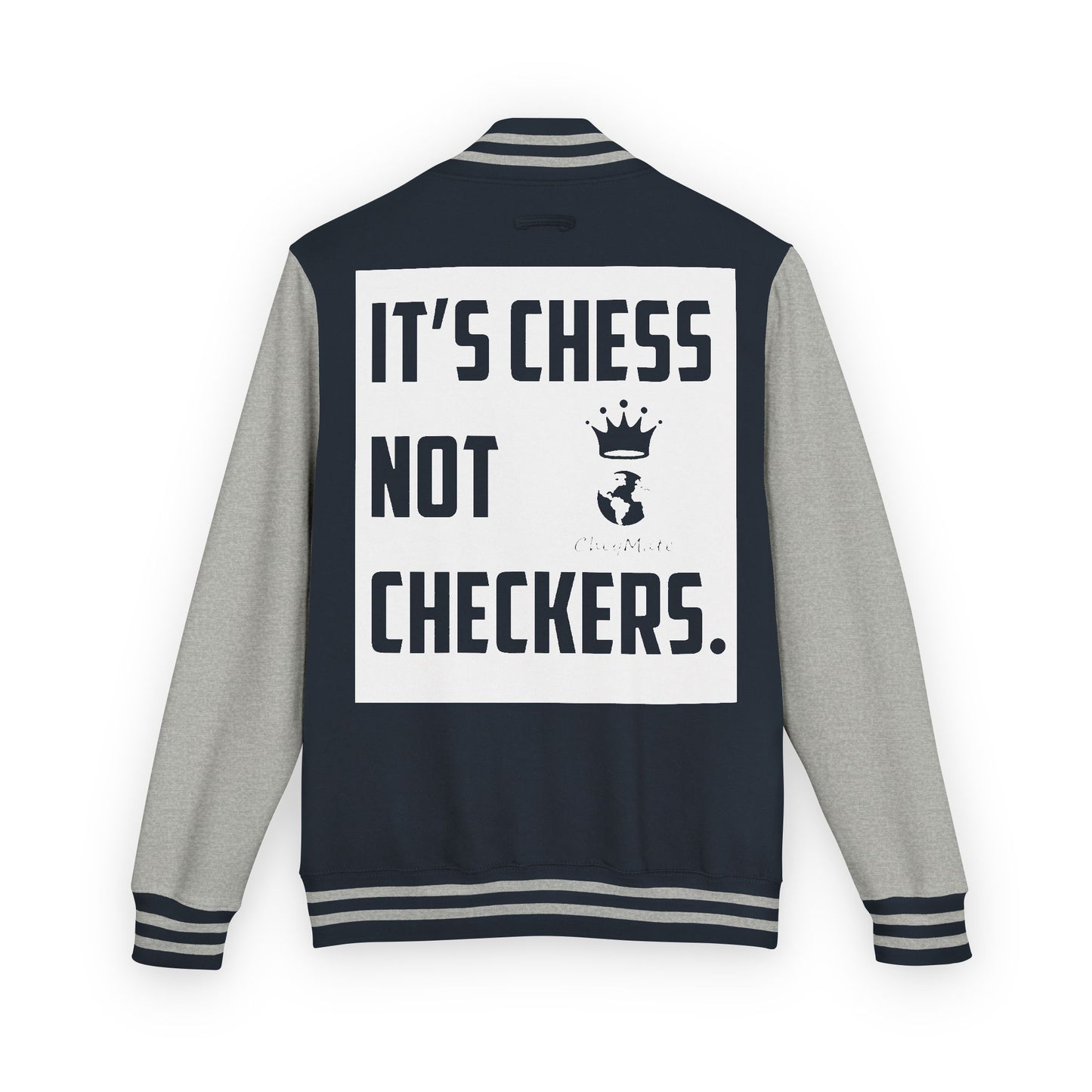CheqMate Fashion: Letterman Jacket for Chess Players