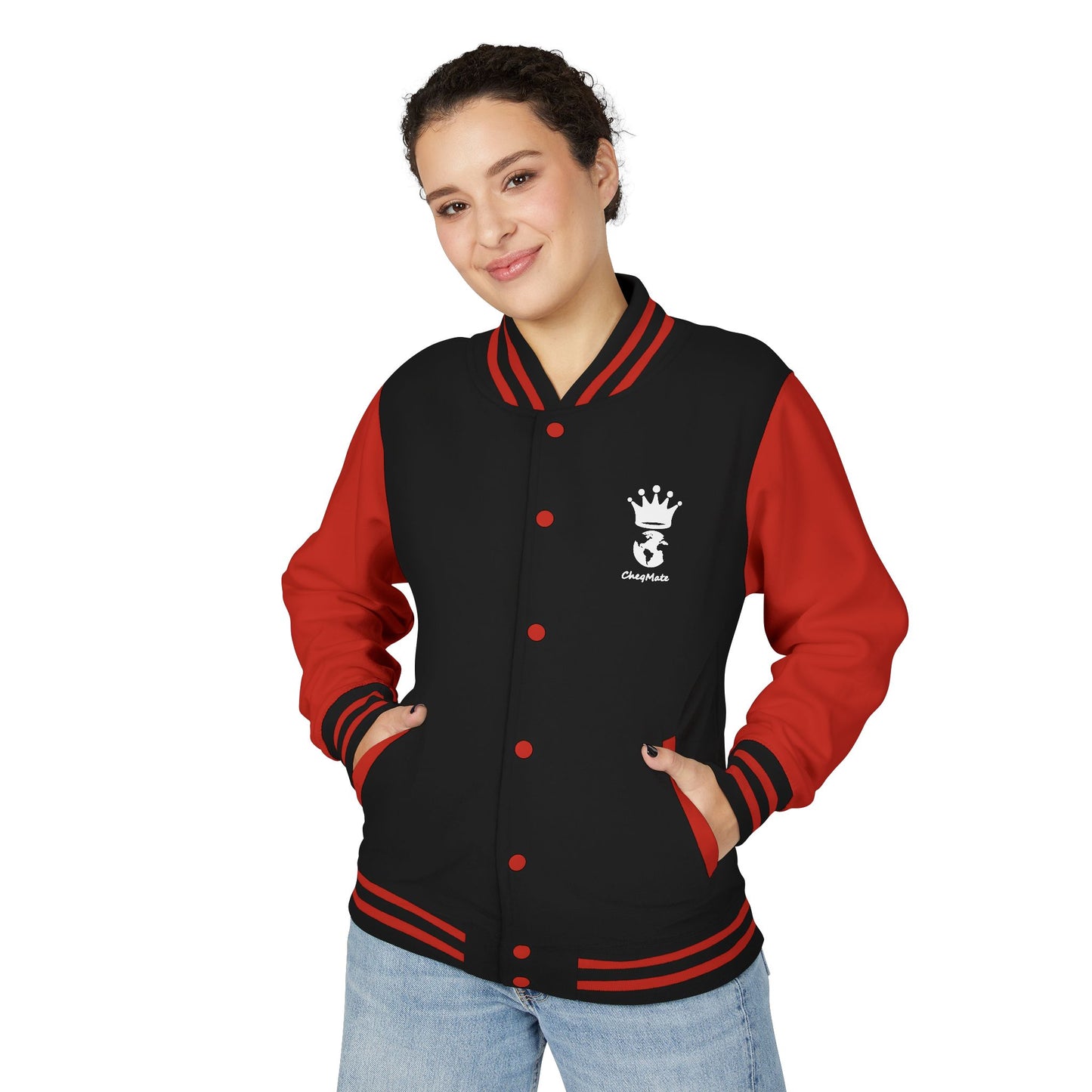 CheqMate Fashion: Letterman Jacket for Chess Players