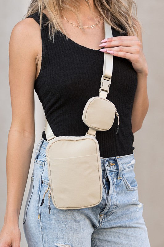 Bags: Eva Clippable/ Removable Coin Pouch Crossbody