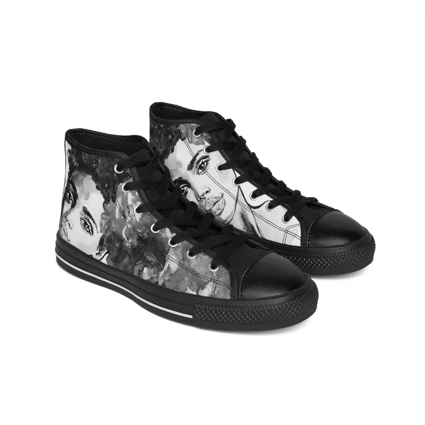 Sister Love High Top Canvas Sneakers