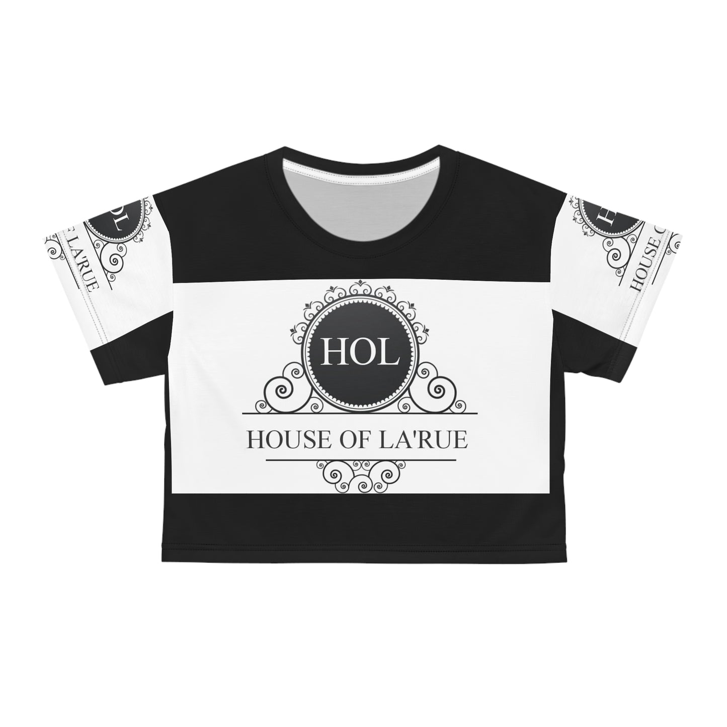 House of La'Rue Custom Crop Tee