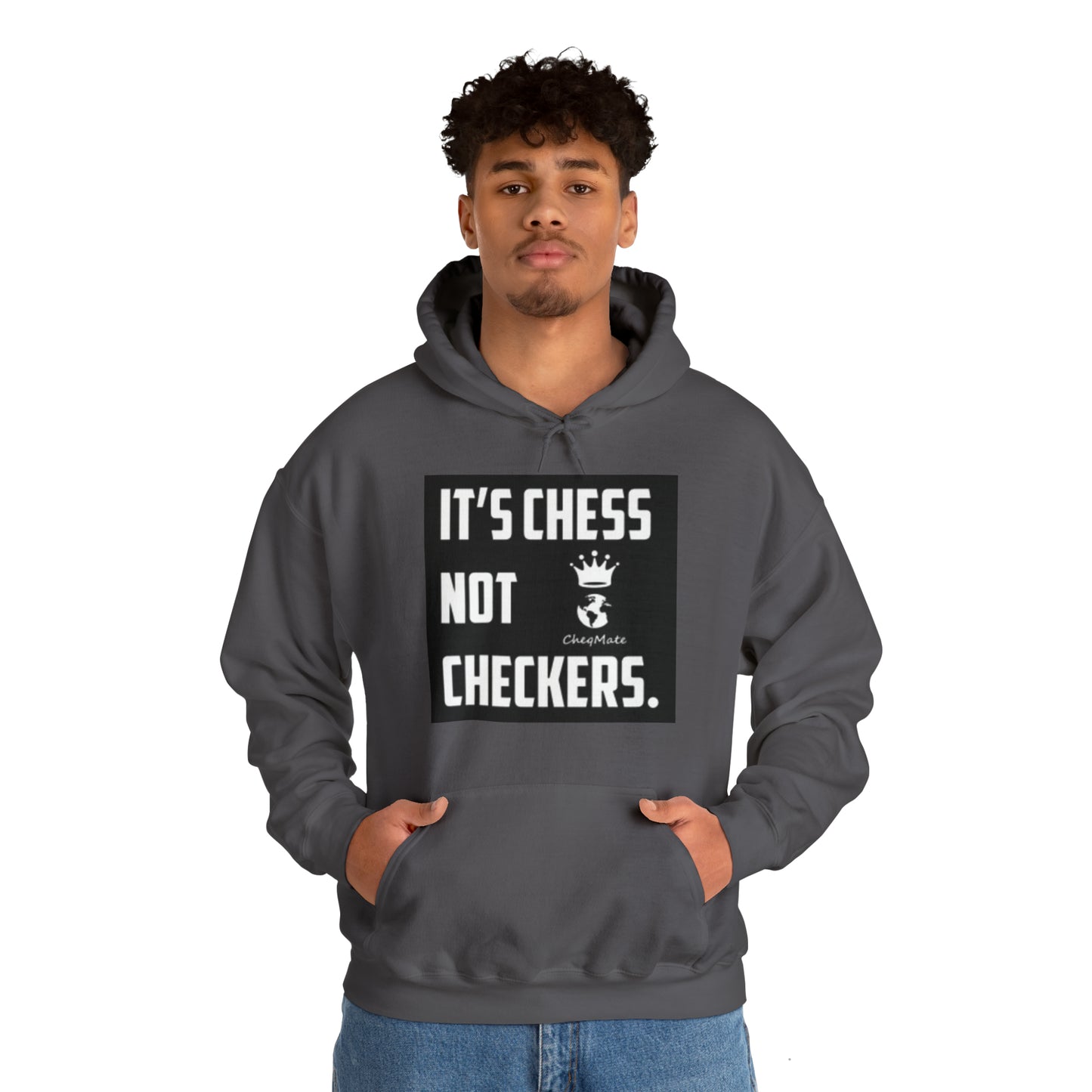 Cheqmate: Unisex Heavy Blend™ Hooded Sweatshirt