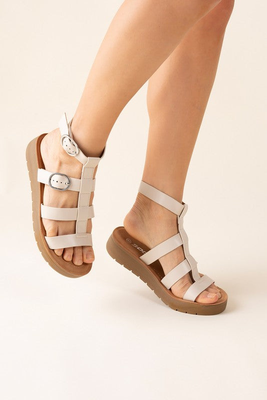 Shoes: LEDELL-S GLADIATOR SANDALS