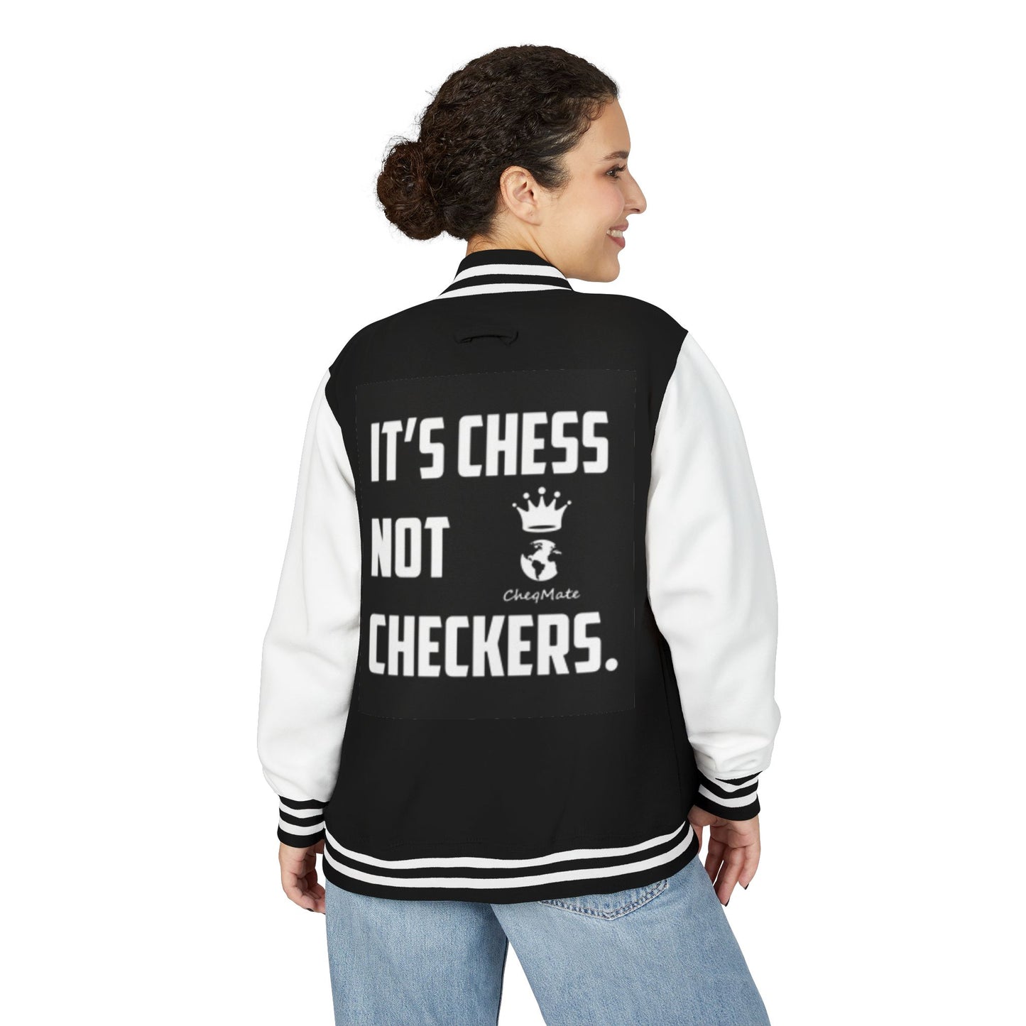 CheqMate Fashion: Letterman Jacket for Chess Players