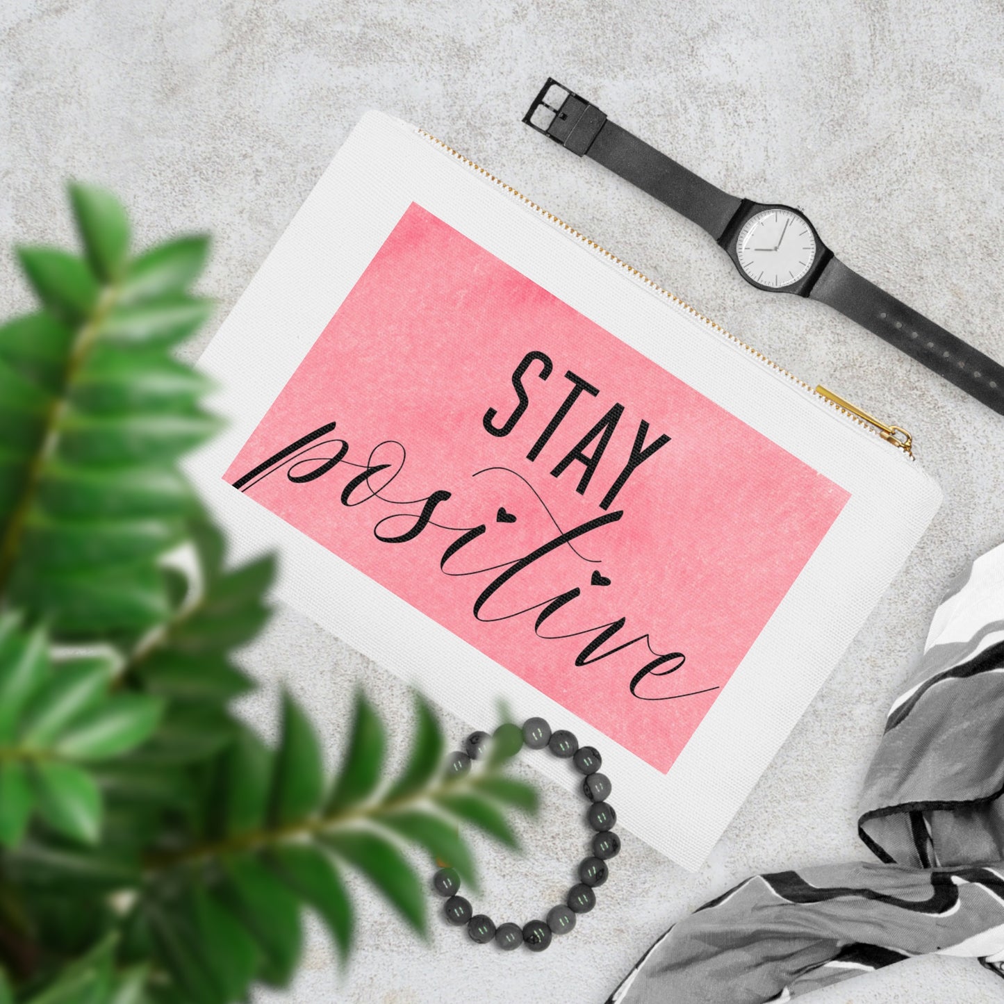 Inspirational Cosmetic Bag