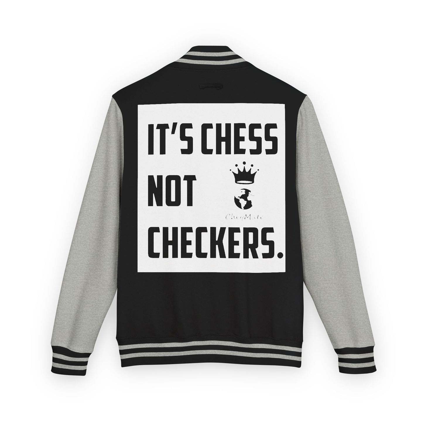 CheqMate Fashion: Letterman Jacket for Chess Players
