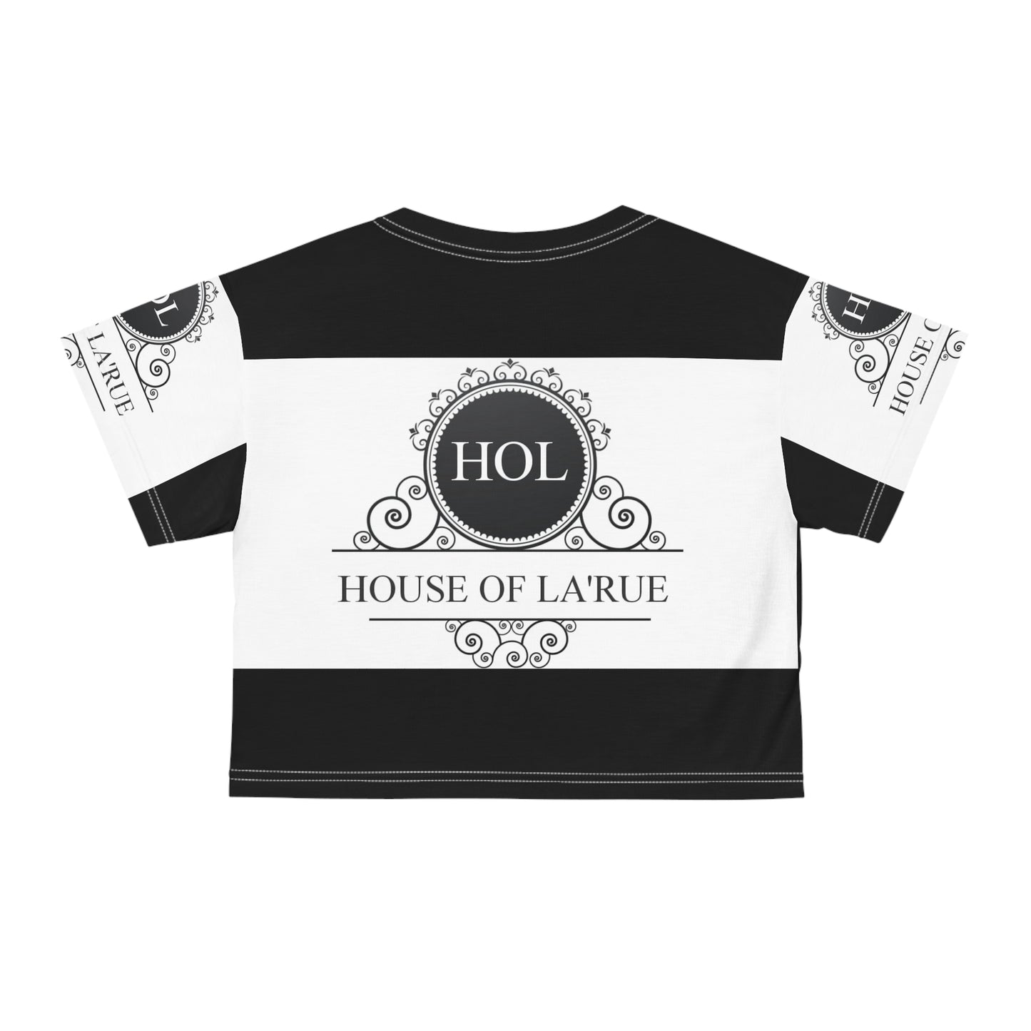 House of La'Rue Custom Crop Tee