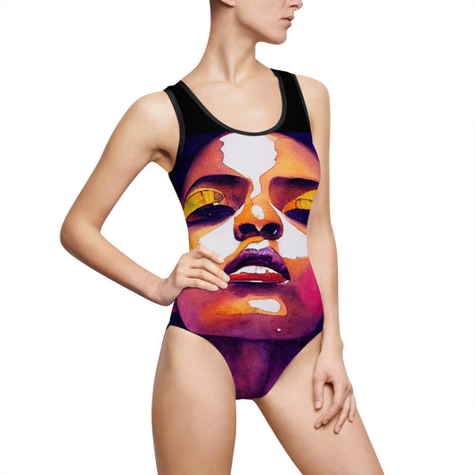 Women's Classic One-Piece Swimsuit (AOP)