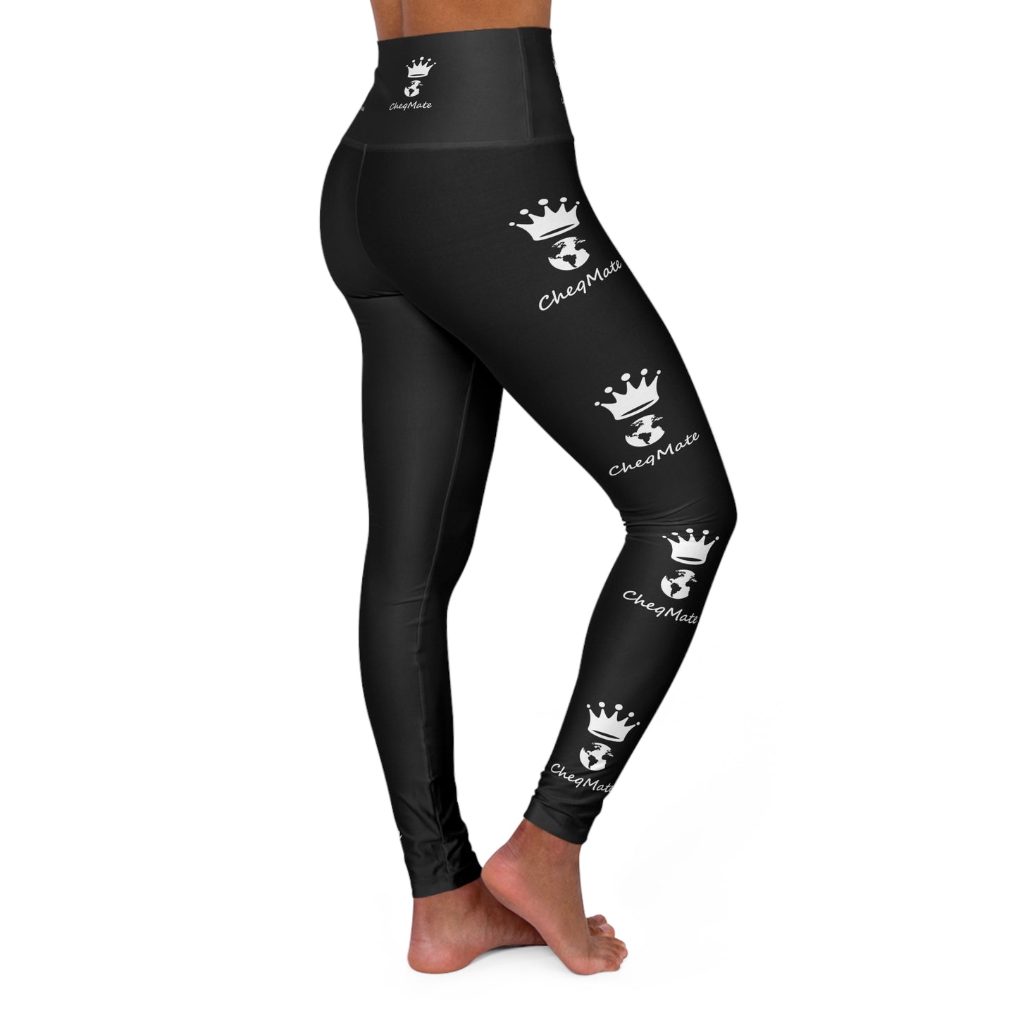 CheqMate Queen High Waisted Yoga Leggings