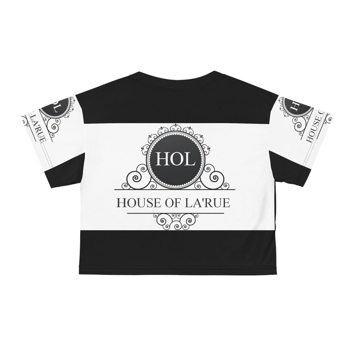 House of La'Rue Custom Crop Tee