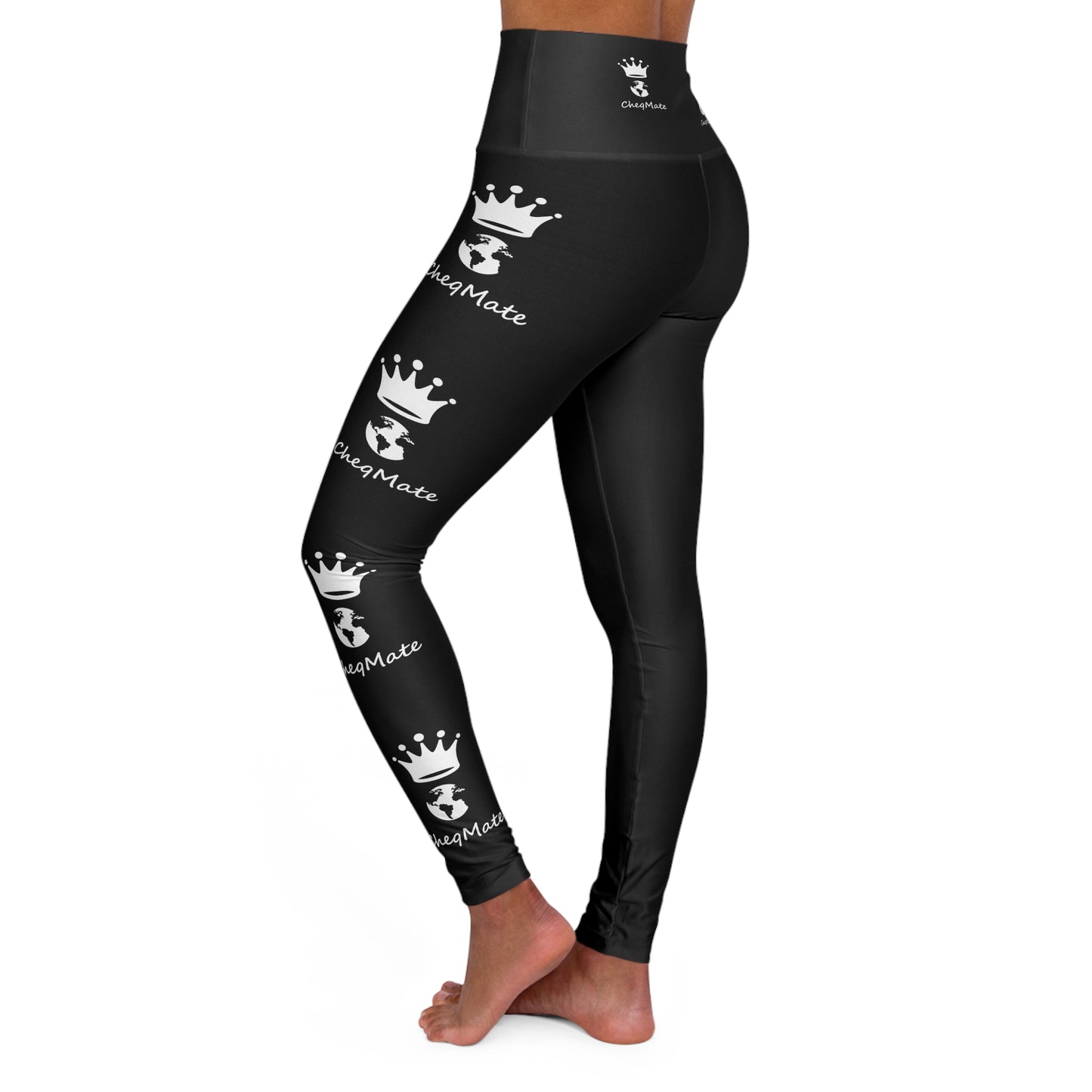 CheqMate Queen High Waisted Yoga Leggings