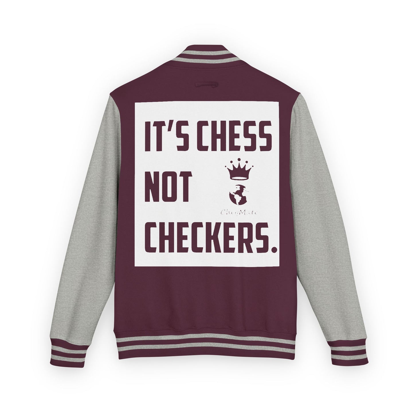 CheqMate Fashion: Letterman Jacket for Chess Players