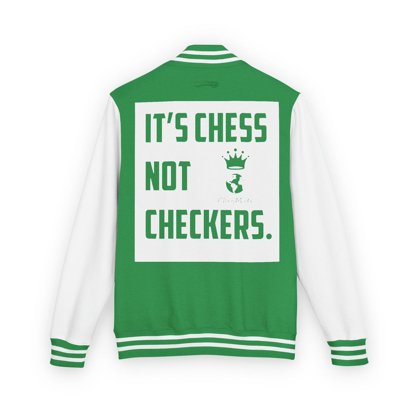 CheqMate Fashion: Letterman Jacket for Chess Players