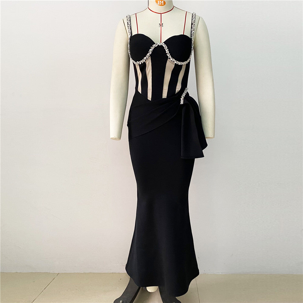 Dress: Bandage Formal Maxi Dress