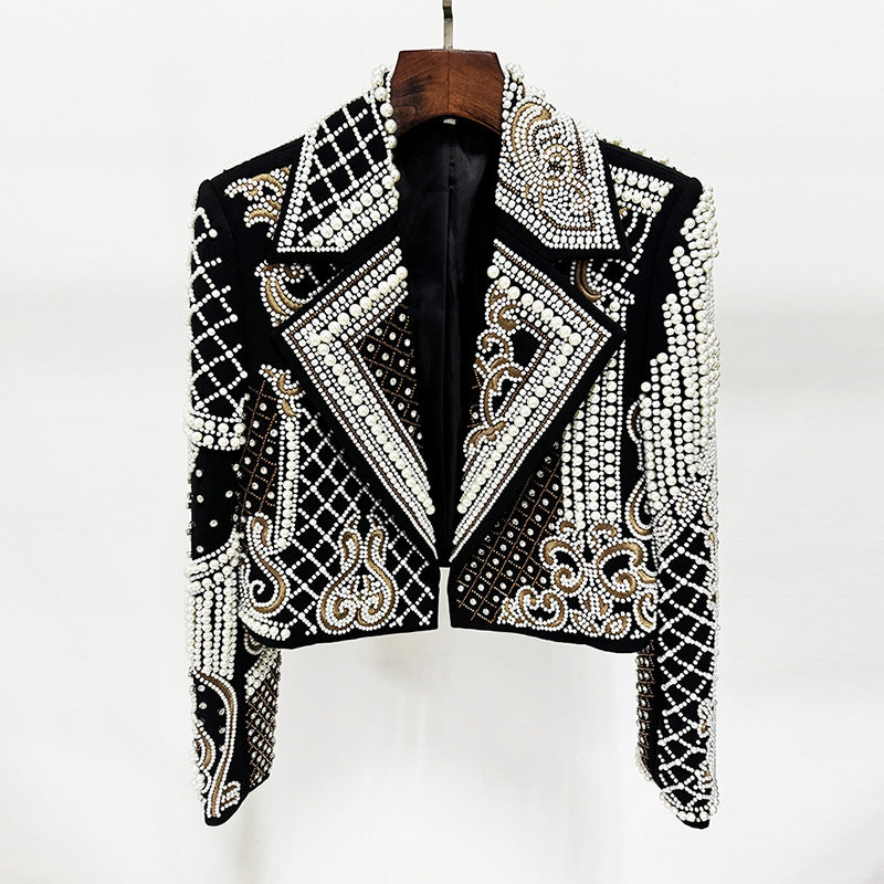 Jacket: Rhinestone Short Jacket
