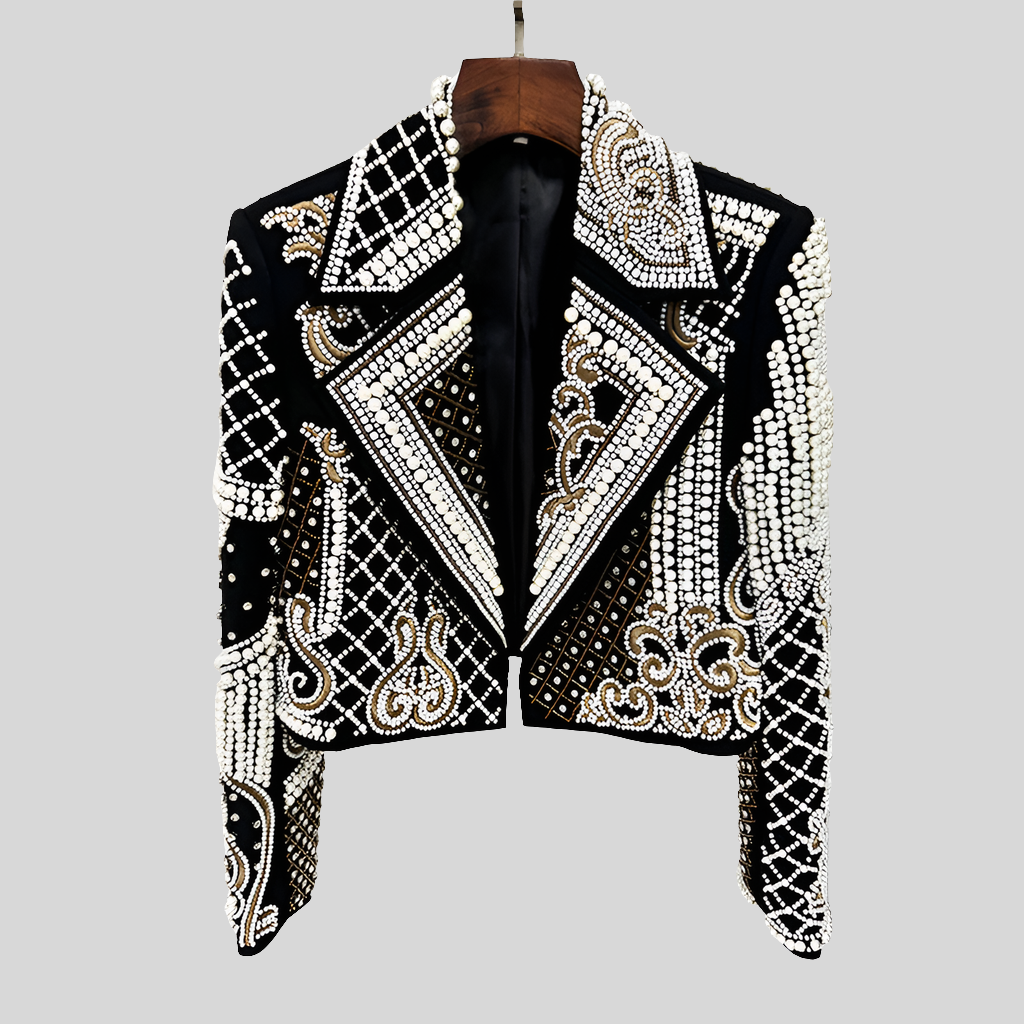 Jacket: Rhinestone Short Jacket