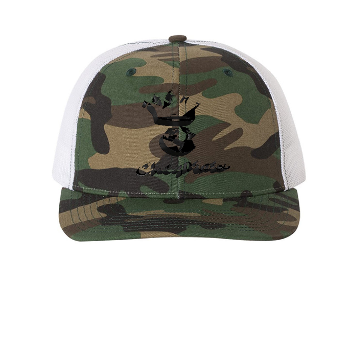 Army Camo/ White - FRONT