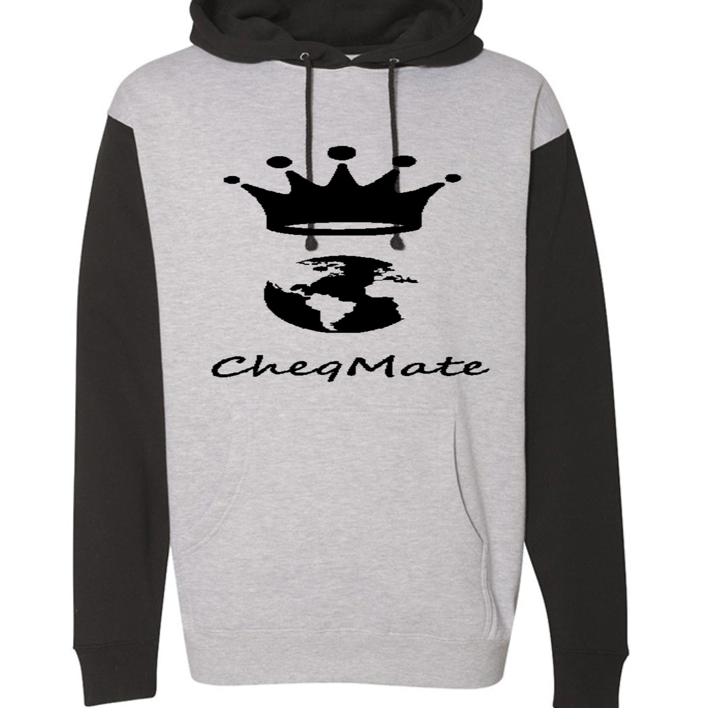 Grey Heather/ Black - FRONT