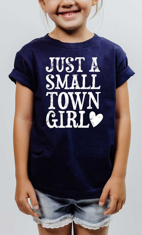 Kids. Just a small town girl graphic tee