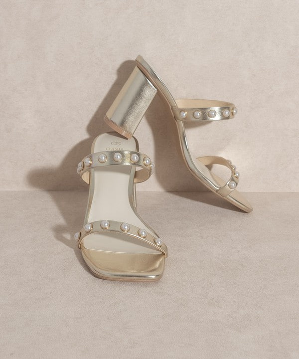 Shoes:  OASIS SOCIETY Victoria - Pearl Strap Heel