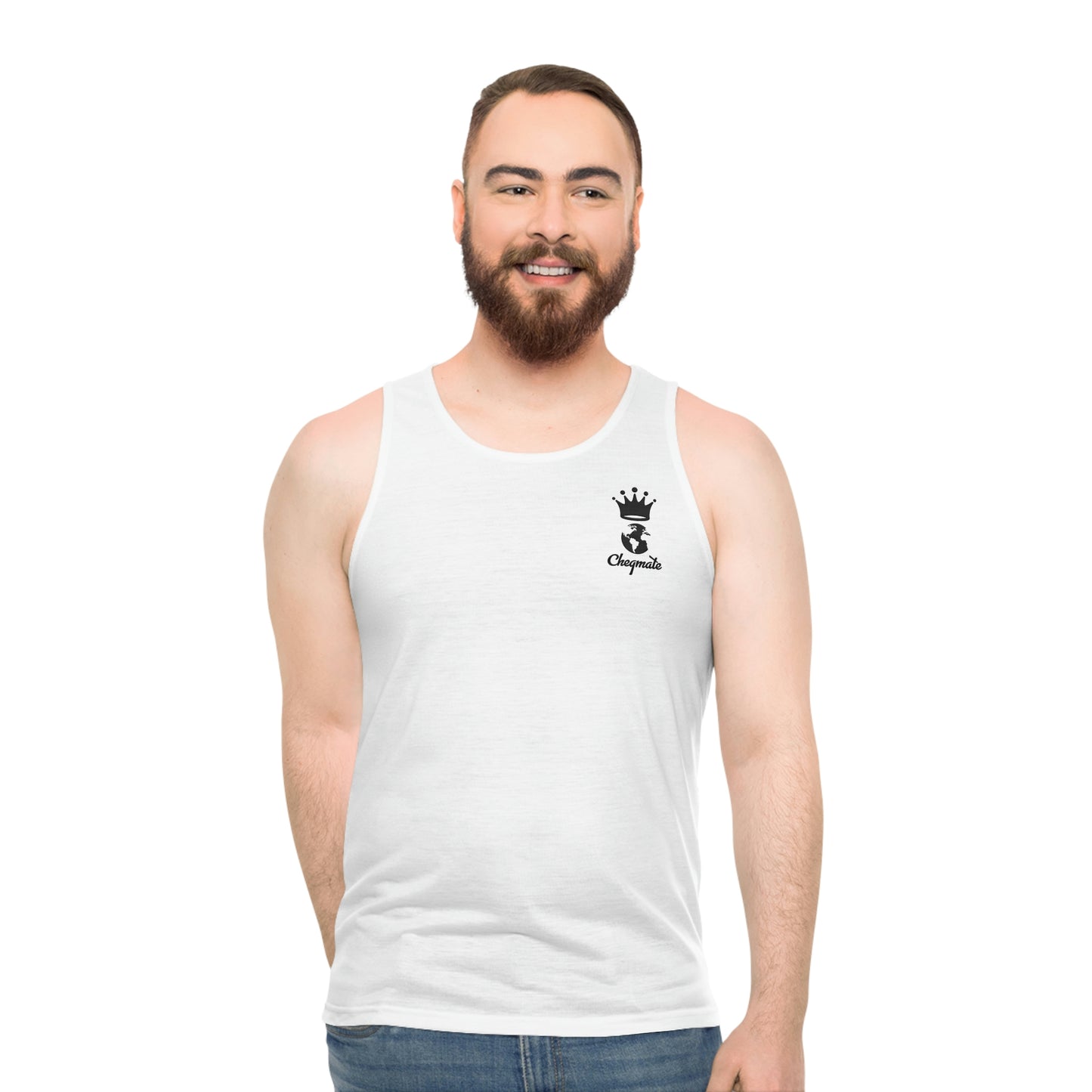 Menswear: Cheqmate Fashion Unisex Tank Top