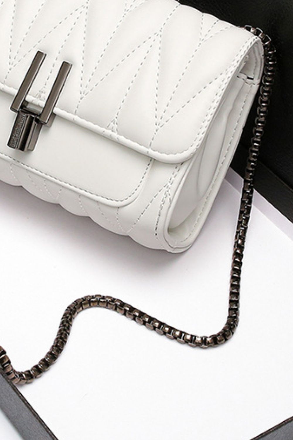 Handbags: PU Leather Crossbody Bag